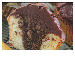 Descripción: cupcakes marmolados